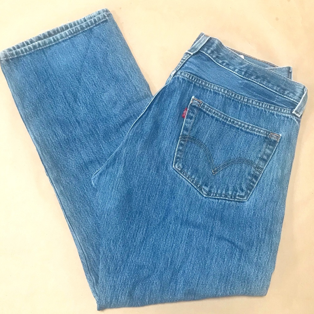 Levi's 501 Jeans. Made in Egypt. Vintage